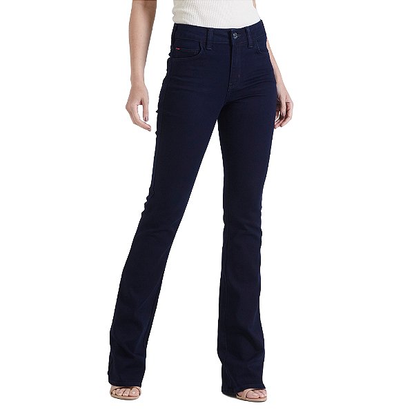Calça Jeans Forum Boot Cut In24 Azul Indigo Feminino