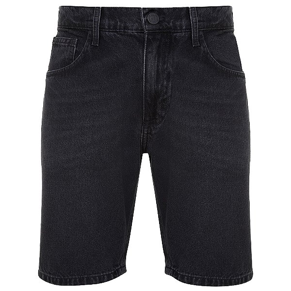 Bermuda Jeans John John Classic Gluto In24 Preto Masculino