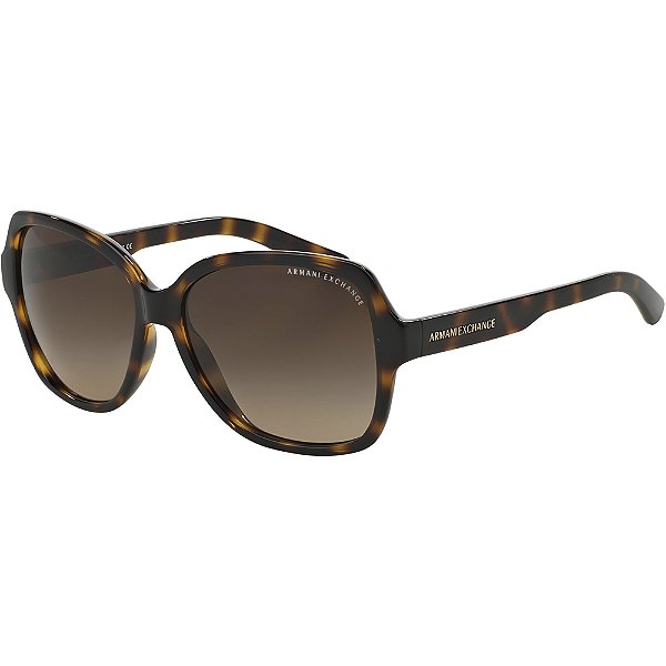 Óculos de Sol Armani Exchange 4029S 811713 Marrom Feminino