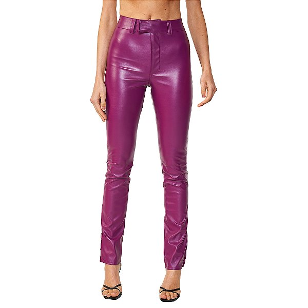Calça Colcci Skinny Ou24 Bordô Gaudi Feminino