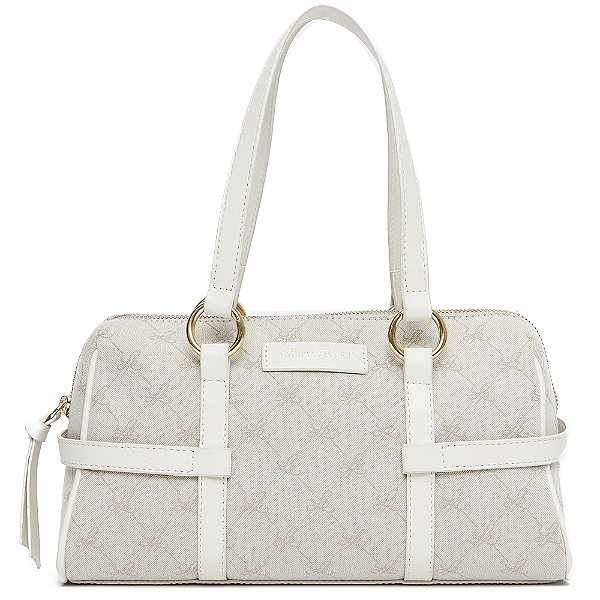 Bolsa Tote Lança Perfume Monograma In24 Off White Feminino