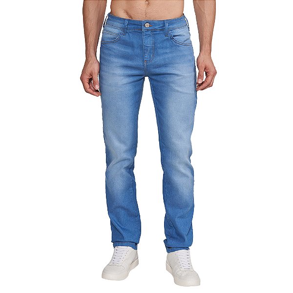 Calça Jeans Colcci Alex Slim In24b Azul Masculino