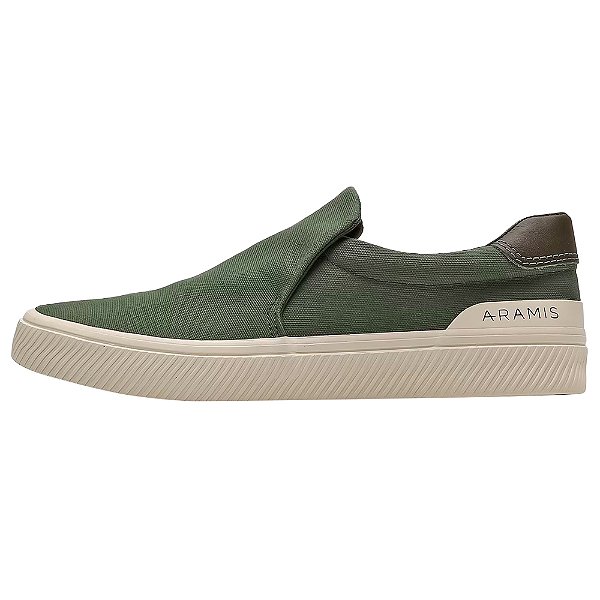 Tênis Aramis Daily Slip Canvas Verde Masculino