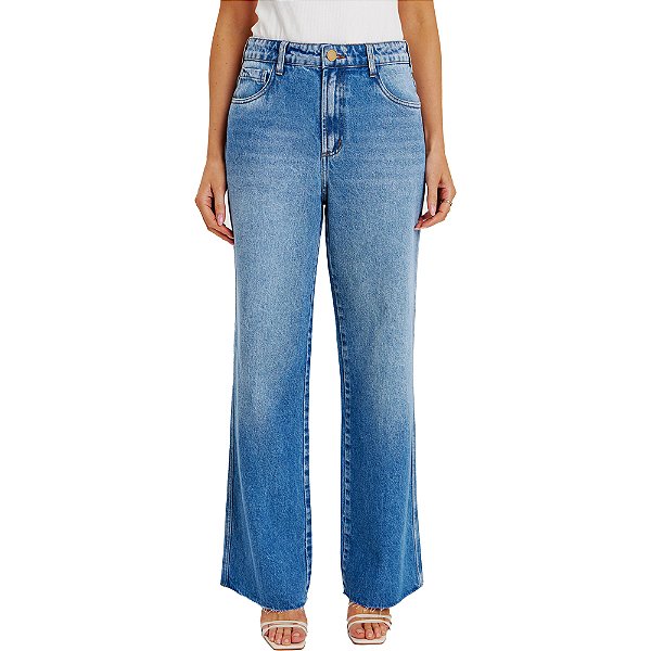 Calça Lança Perfume Full Length H In24 Azul Feminino