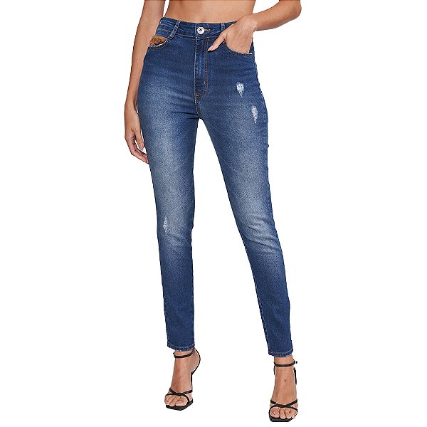 Calça Jeans Colcci Bruna Stretch In24 Azul Feminino