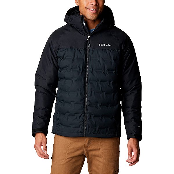 Jaqueta Columbia Down Grand Trek 2 Preto Masculino