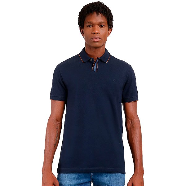 Camisa Polo Aramis Move Piquet In24 Marinho Masculino