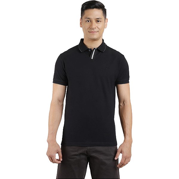 Camisa Polo Aramis Move Piquet In24 Preto Masculino