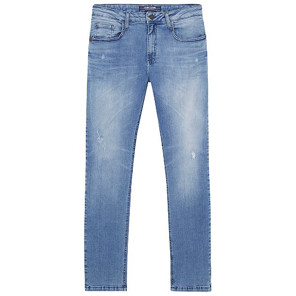 Calça Jeans Slim John John Tanga In24 Azul Masculino