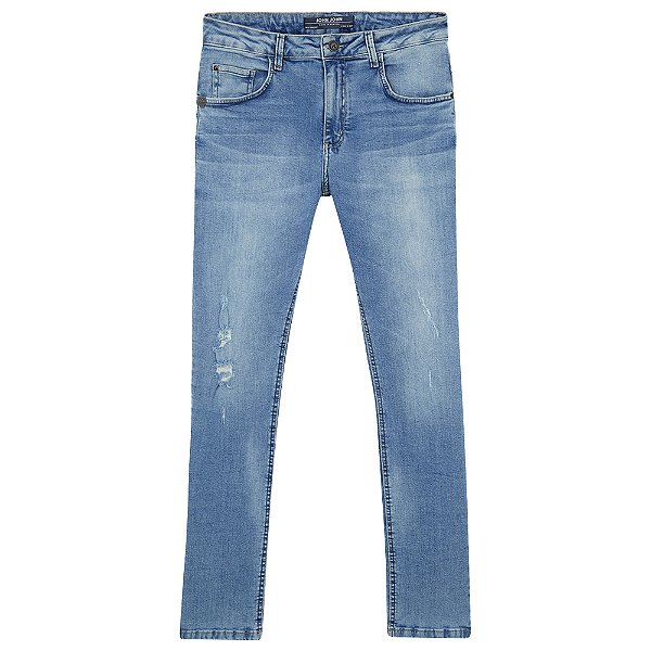 Calça Jeans John John Skinny Mangae In24 Azul Masculino