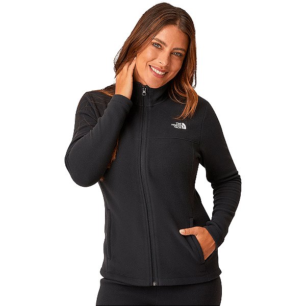 Jaqueta The North Face Fleece Glacier Preto Feminino