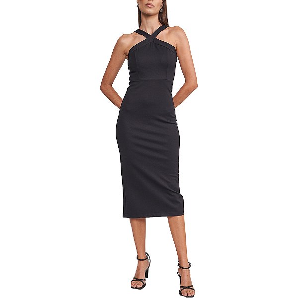 Vestido Colcci Malha In24 Preto Feminino
