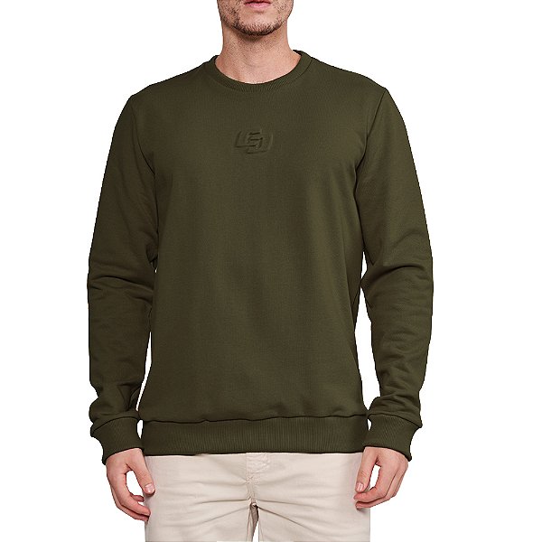 Moletom Colcci Iconic In24 Verde Dragon Masculino