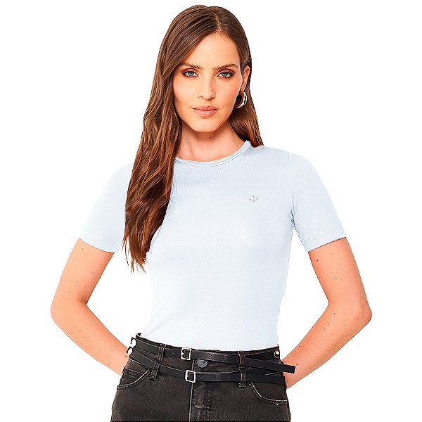 Camiseta Colcci Iconic In24 Branco Feminino