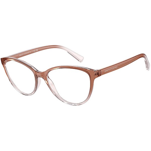 Armação Armani Exchange 3053 8257 Rosa Feminino