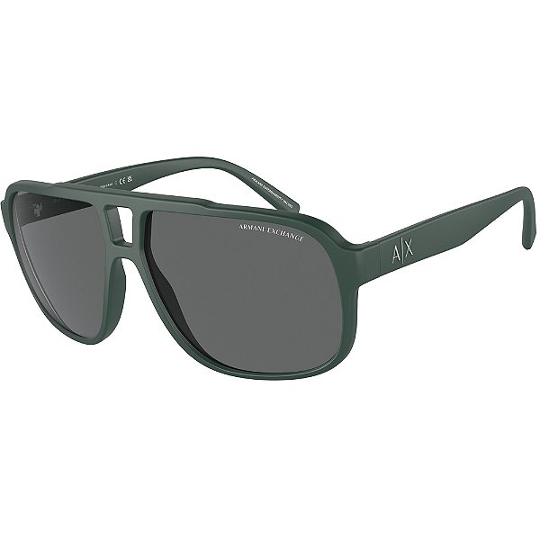 Óculos de Sol Armani Exchange 4104S 831087 Verde Masculino