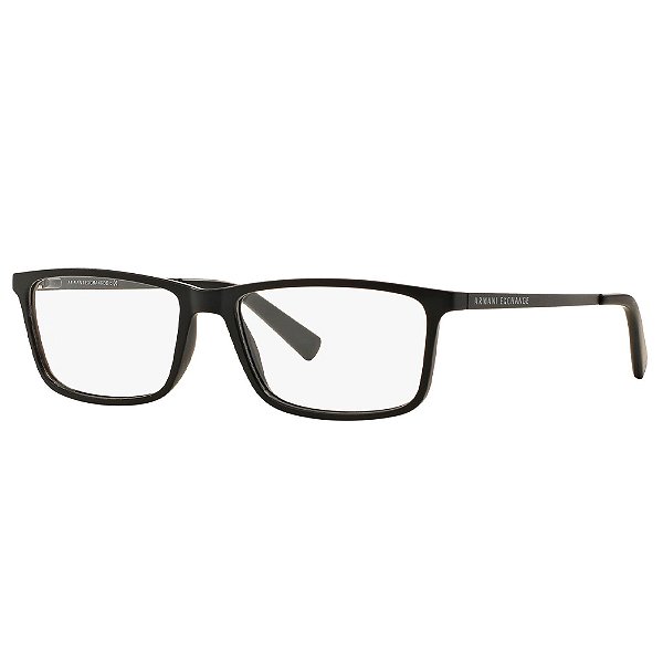 Armação Armani Exchange 3027 8078 Preto Masculino