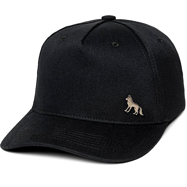 Boné Acostamento Lobo Mediterrain Pr25 Preto Masculino