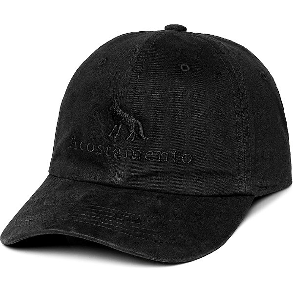 Boné Acostamento Bordado Frontal Pr25 Preto Masculino
