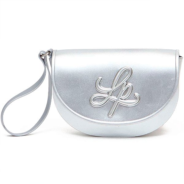 Bolsa Clutch Lança Perfume Clutch Pr25 Prata Feminino