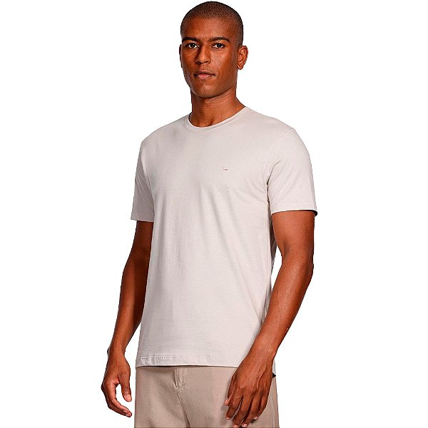 Camiseta Aramis Basic Ve25 Bege Masculino