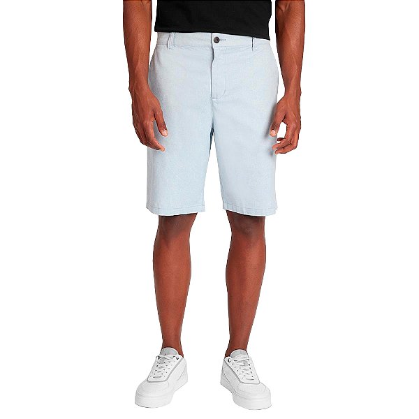 Bermuda Aramis Chino Classic Oxford Ve25 Azul Masculino