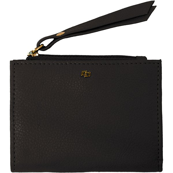 Carteira Couro Colcci Placa Duplo Pr25 Preto Feminino