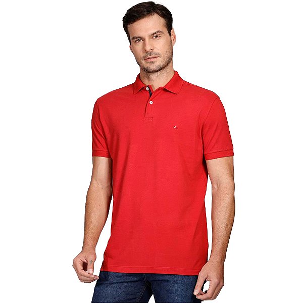 Camisa Polo Aramis Casual Ve25 Vermelho Masculino