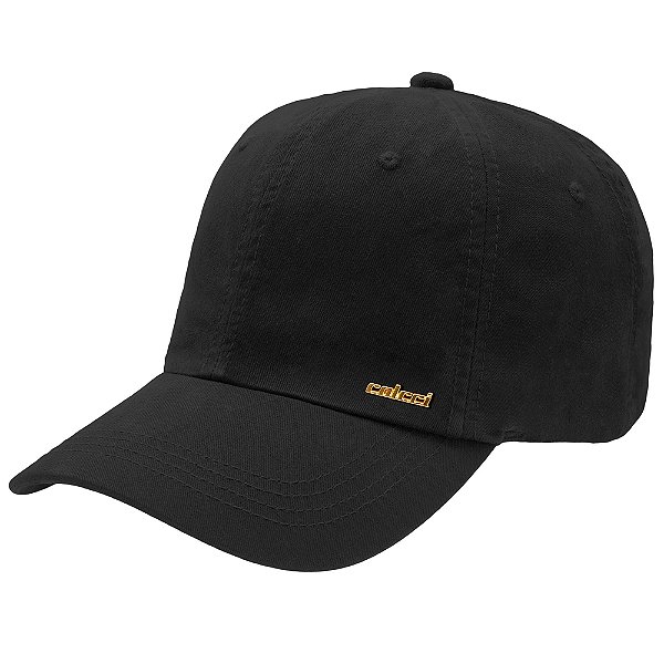 Boné Colcci Metal Pequeno Gold Pr25 Preto Masculino