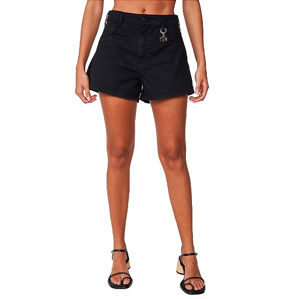 Short Colcci Jade Pr25 Preto Feminino