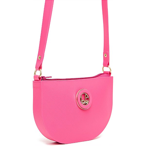 Bolsa Crossbody Easy Lança Perfume Logo Pr25 Rosa Feminino