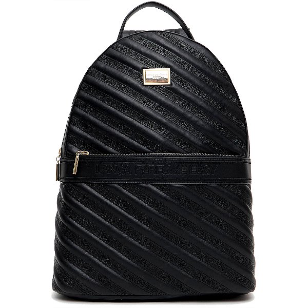 Mochila Easy Lança Perfume Matelasse Pr25 Preto Feminino