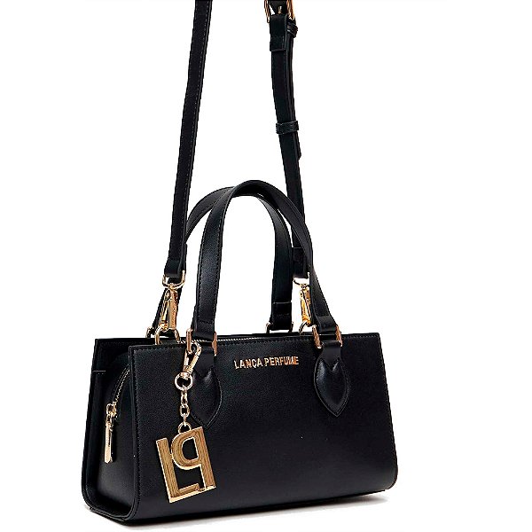 Bolsa Tote Lança Perfume Monograma Pr25 Preto Feminino