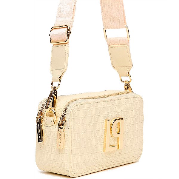 Bolsa Crossbody Lança Perfume Frequencia Pr25 Bege Feminino