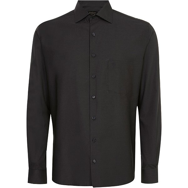 Camisa Individual Comfort Lisa In24 Cinza Escuro Masculino