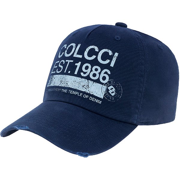 Boné Colcci Silk Frontal Pr25 Marinho Masculino