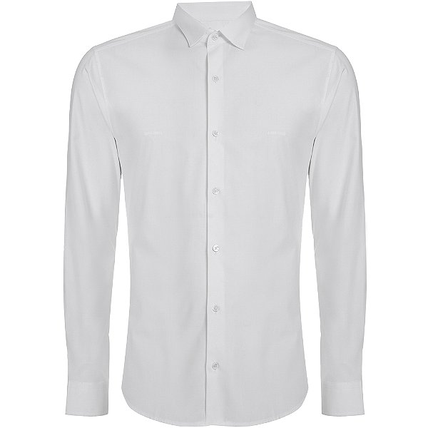 Camisa Slim John John In24 Branco Masculino