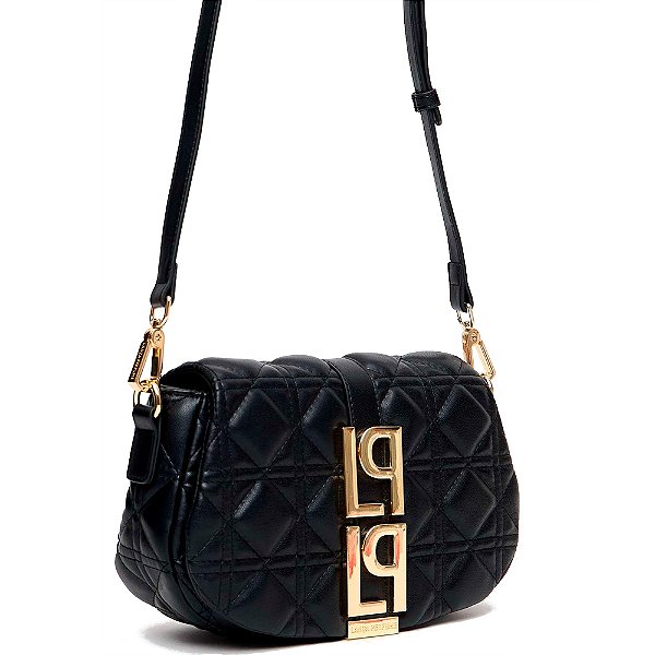 Bolsa Crossbody Lança Perfume Matelasse Pr25a Preto Feminino