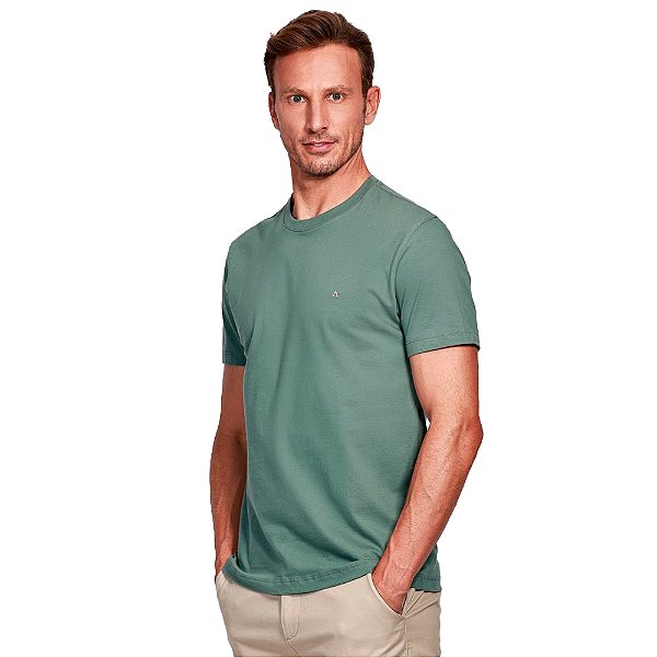 Camiseta Aramis Basic Ve25 Verde Agua Masculino