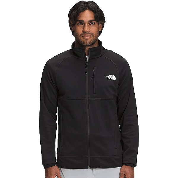 Jaqueta The North Face Canyonlands Fleece Preto Masculino