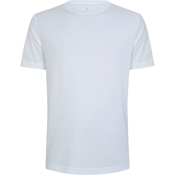 Camiseta Dudalina Ultrasoft Pima In24 Branco Masculino