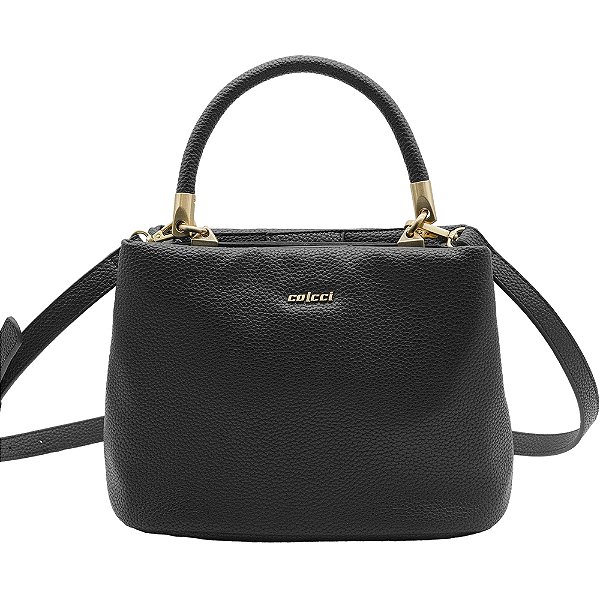 Bolsa Tote Colcci Placa Pr25 Preto Feminino