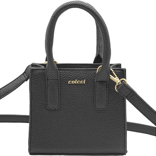 Bolsa Tote Colcci Texture Pr25 Preto Feminino