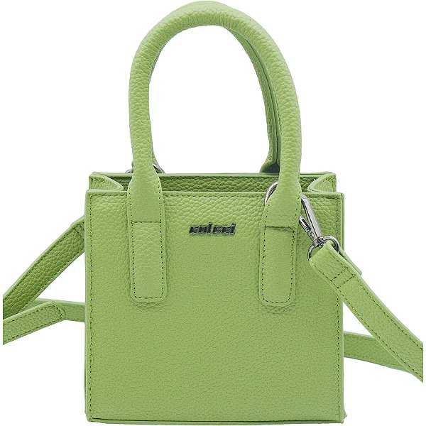 Bolsa Tote Colcci Texture Pr25 Verde Feminino