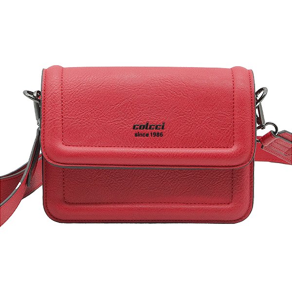 Bolsa Crossbody Colcci Signature Pr25 Vermelho Feminino