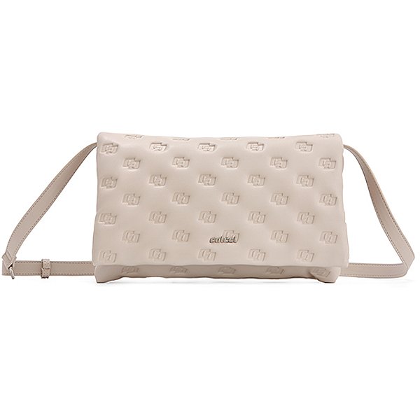 Bolsa Shoulder Colcci Texture Pr25 Bege Feminino