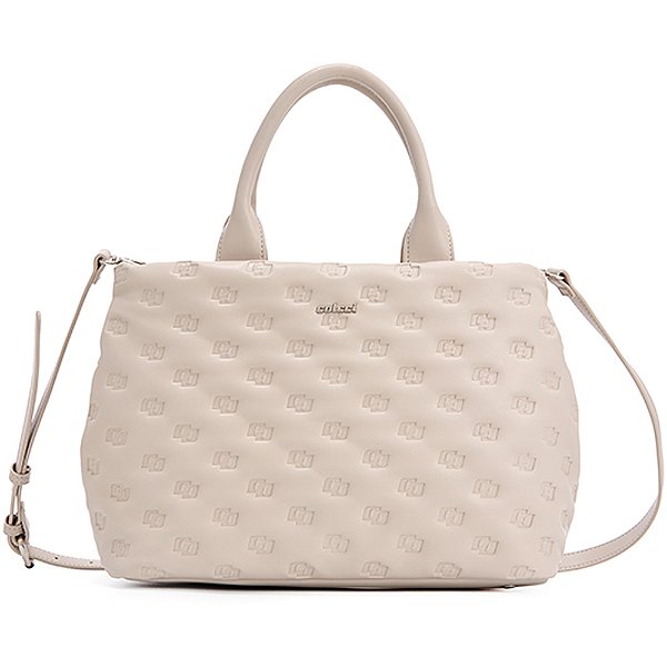Bolsa Shopping Colcci Texture Pr25 Bege Feminino