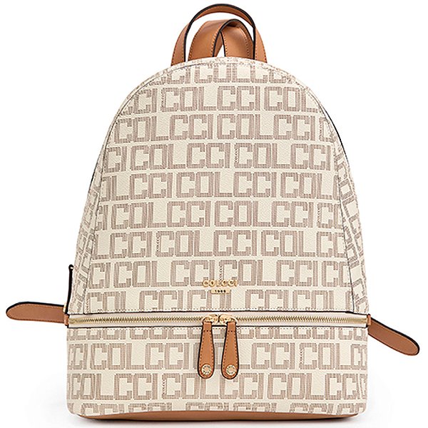 Mochila Colcci Monograma Pr25 Off White Feminino