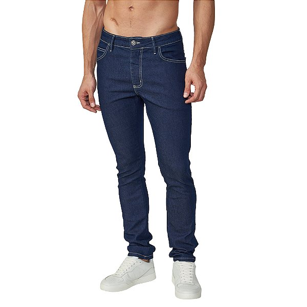 Calça Jeans Colcci Felipe Skinny Pr25 Azul Masculino