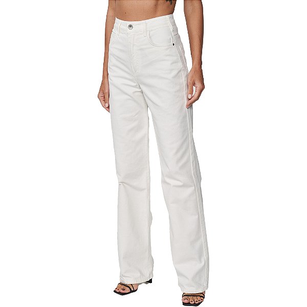 Calça Colcci Juliette Pr25 Off Shell Feminino